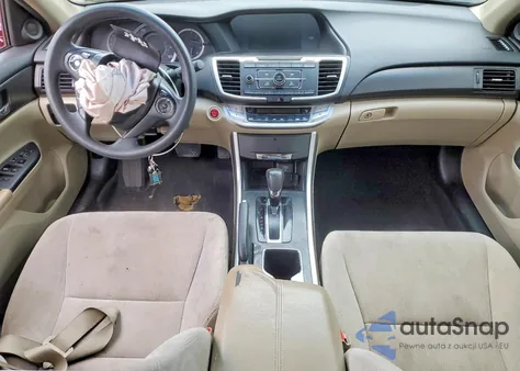 2013 Honda Accord Ex z USA, uszkodzony, nr VIN 1HGCR2F70DA156477